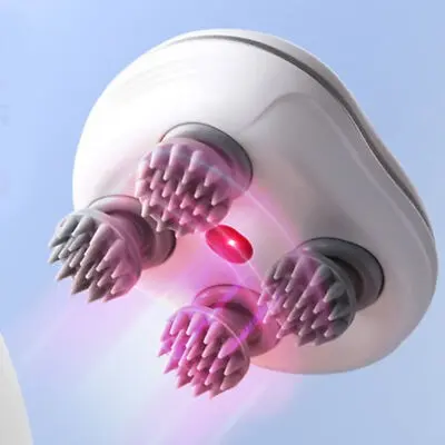 Smart Scalp Massager with RED Light Therapy