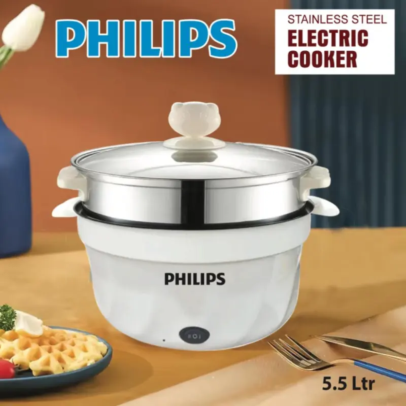 PHILIPS 5.5L Electric Cooker